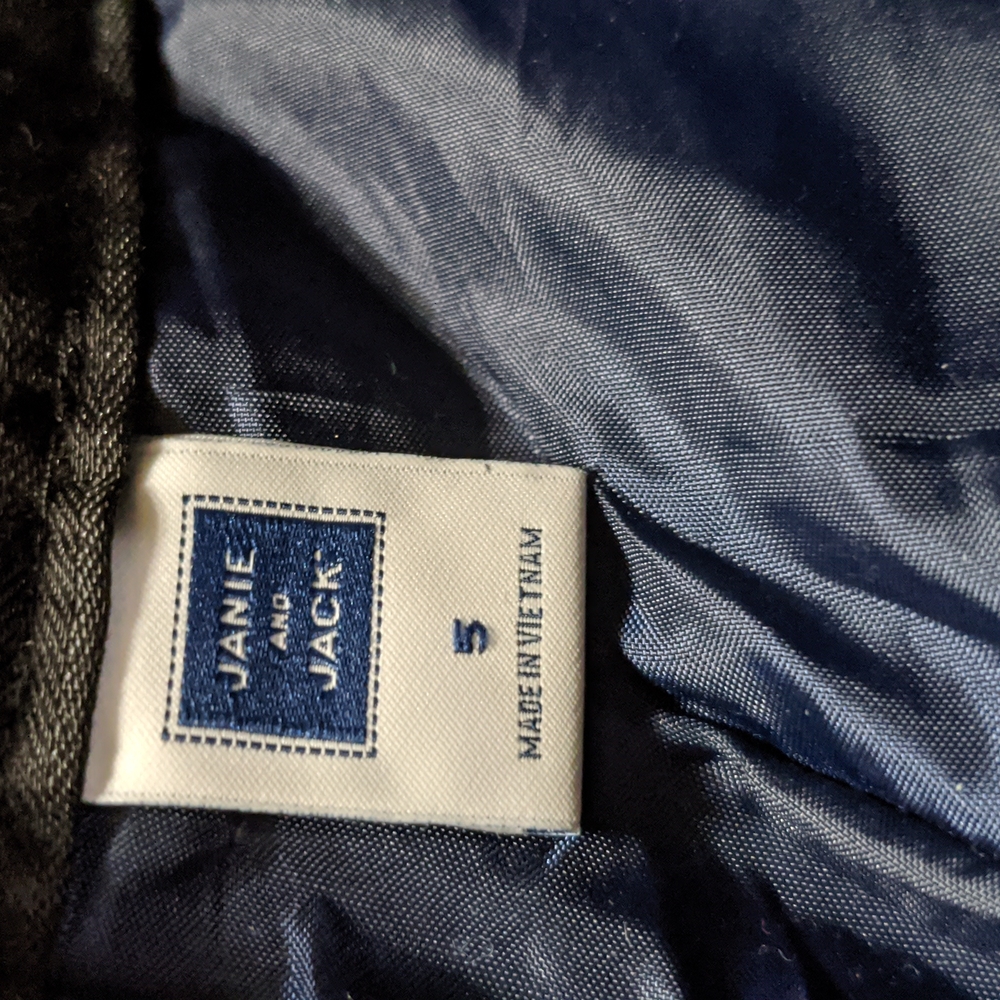 Janie and jack boys wool pant